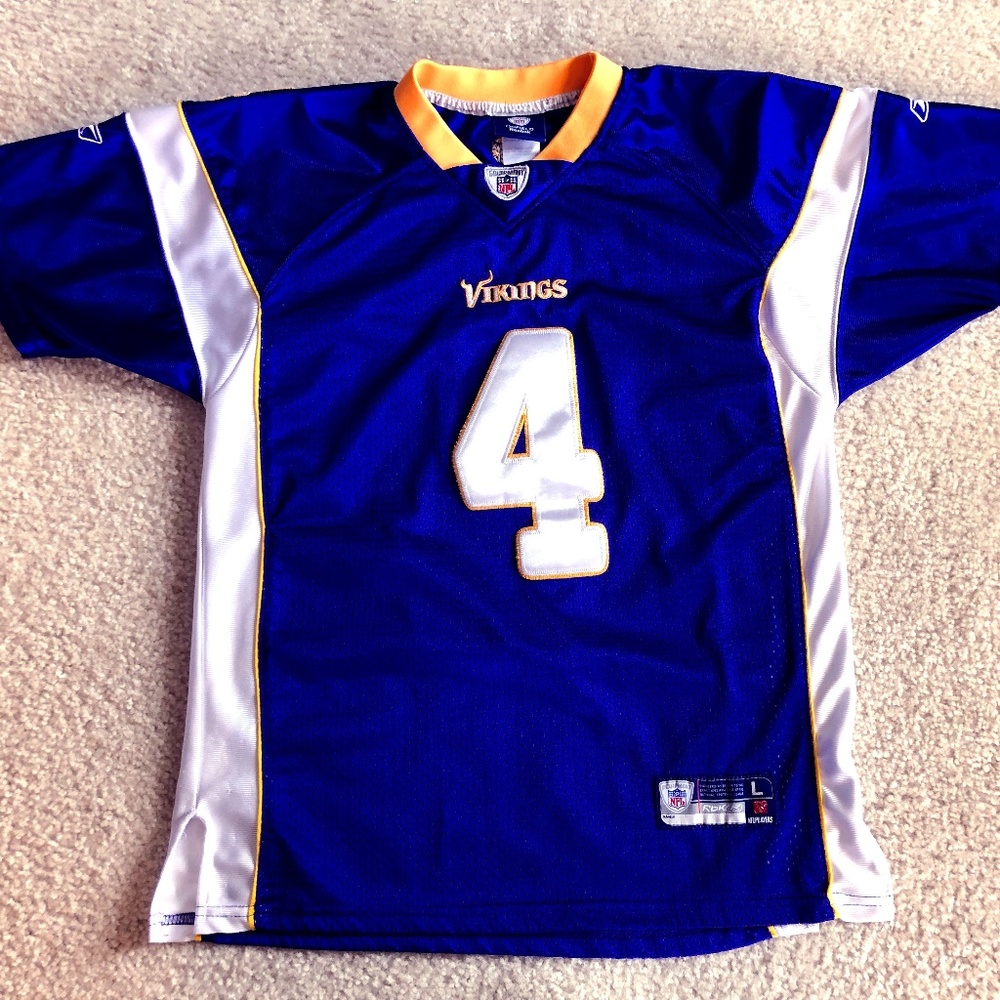 MInnesota Vikings Brett Favre Jersey Youth Large